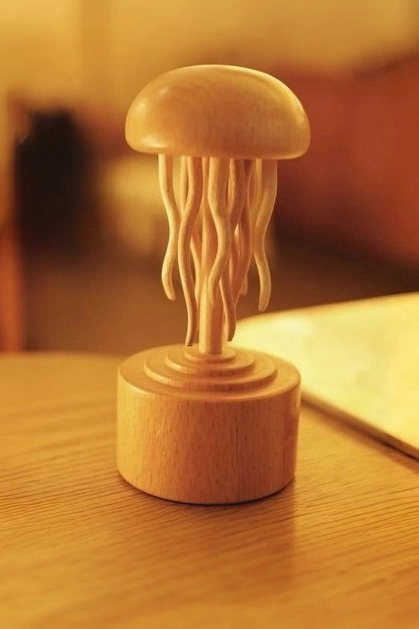 Handcrafted Mechanical Rotating Wooden Jellyfish-1-640x960 Handcrafted Mechanical Rotating Wooden Jellyfish