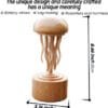Handcrafted Mechanical Rotating Wooden Jellyfish-3 Handcrafted Mechanical Rotating Wooden Jellyfish-product-3