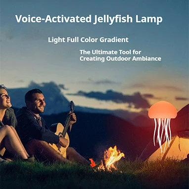 Jellyfish-Shaped LED Lamp-product-3