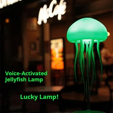 Jellyfish-Shaped LED Lamp-product-4 Jellyfish-Shaped LED Lamp-product-4
