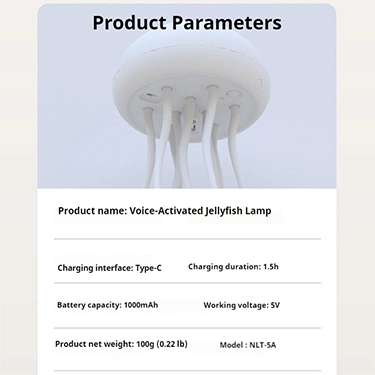 Jellyfish-Shaped LED Lamp-product-6