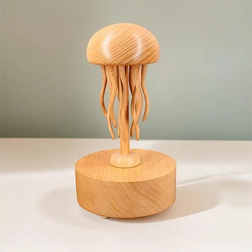Mechanical Rotating Wooden Jellyfish with 32 melodies,Handcrafted-product-4 Mechanical Rotating Wooden Jellyfish with 32 melodies,Handcrafted-product-4