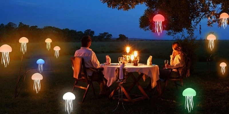 Jellyfish-Shaped LED Lamp-Blog page