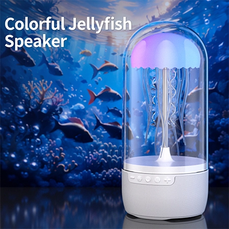 Jellyfish-shaped Bluetooth Speaker-demo-2